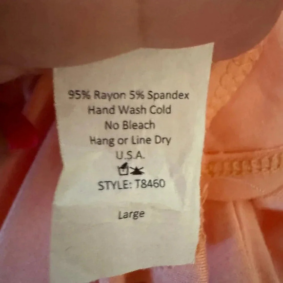 PinkBlush Pink Bell Sleeve Tie Front Top - Picture 7 of 7